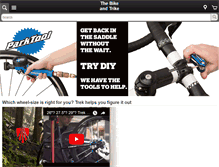 Tablet Screenshot of bikeandtrike.com